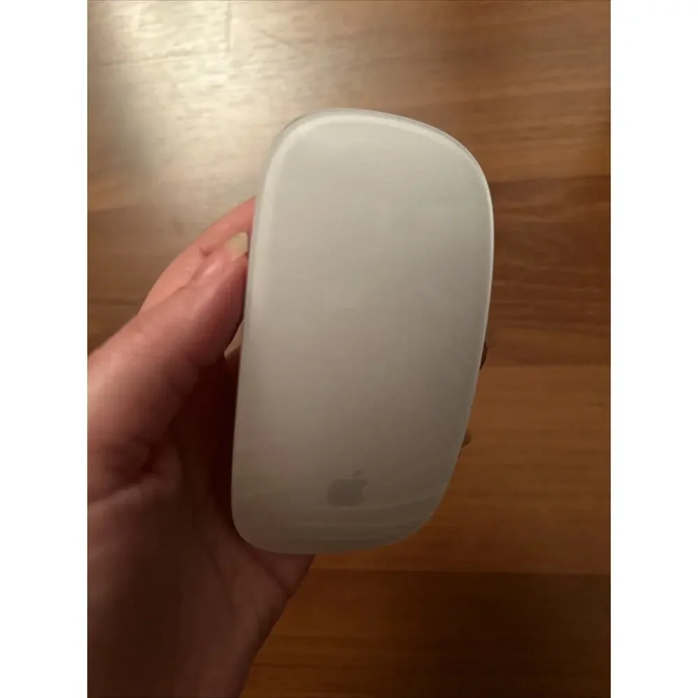 FOR PARTS - Genuine Apple Magic Mouse Wireless Bluetooth Mac White A1296 3VDC B8
